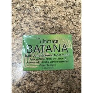 Ultimate Batana Hair Conditioning Treatment 4.05 Oz Enhanced W Jojoba Castor Oil